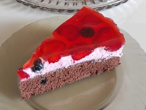 Fantastický svieži jahodový koláčik, Recepty na koláče, cookerka
