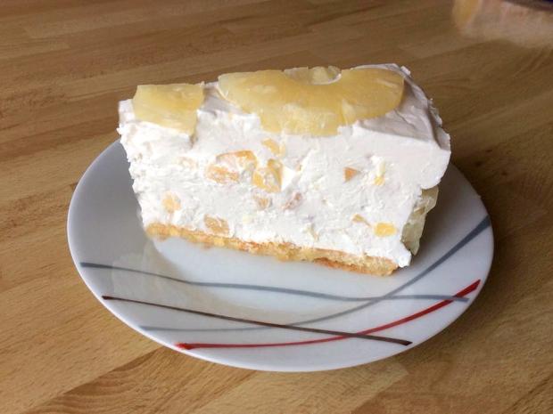 Nepečená ananásová torta, Recepty na nepečené zákusky, Martuška 123