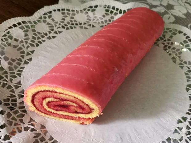 Punčová roláda, Recepty na zákusky, Oľga Birošová