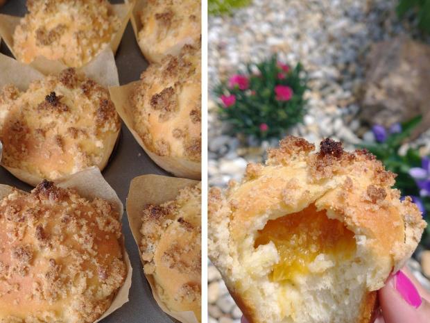 Marhuľové muffiny s posýpkou , Recepty na muffiny, Zuzanka 311