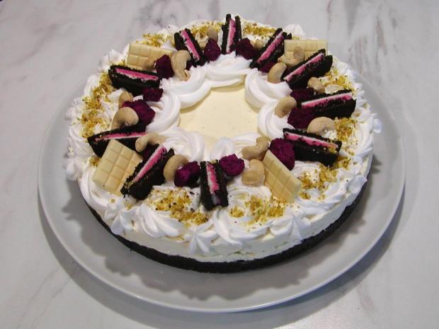 Nepečený Oreo cheesecake, Recepty na nepečené zákusky, babina 555