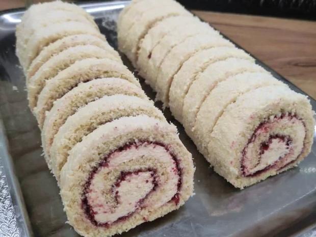 Kokosová roláda, Recepty na zákusky, katarinalucanova