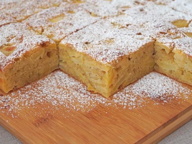 Jednoduchý jablkový koláč, Recepty na koláče, LiViera