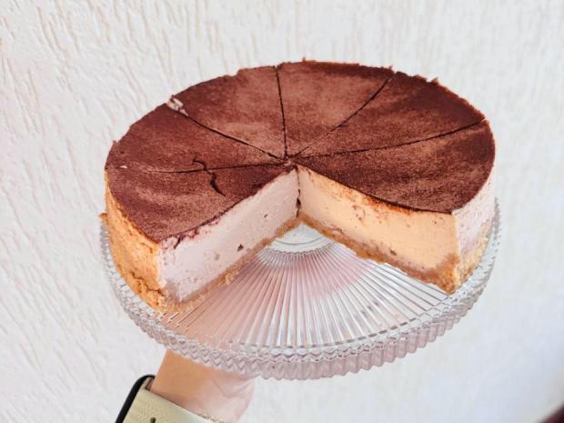 Cheesecake s príchuťou tiramisu, Recepty na zákusky, Sandra Hvilová