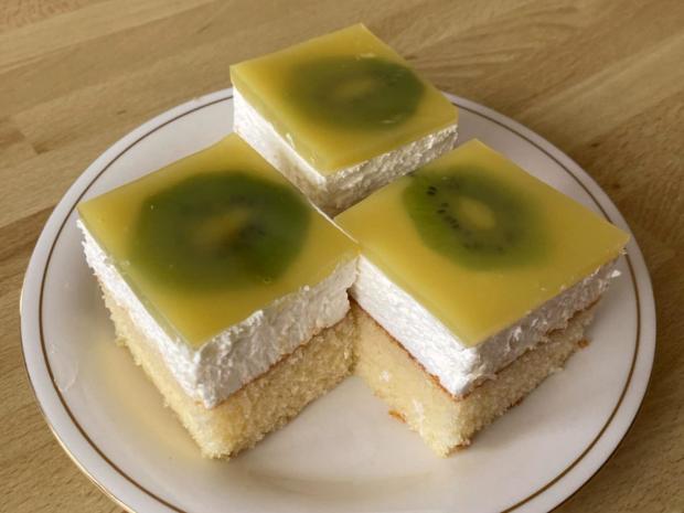 Svieži kiwi rez, Recepty na zákusky, Martuška 123
