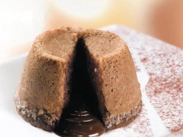 Čokoládová torta - lava cake, Recepty na torty, Tiger33