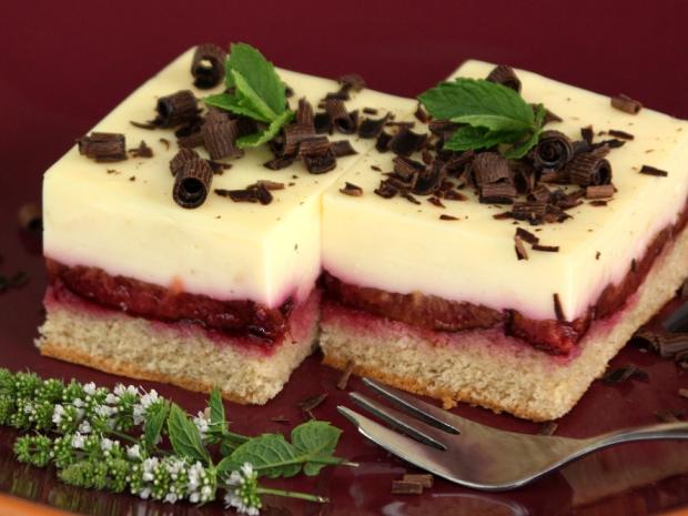 Fantastický slivkový koláč s pudingovým krémom, Recepty na zákusky, Kamila