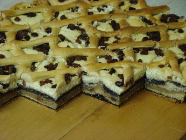Štedrák - kysnutý koláč so štyrmi plnkami, Recepty na koláče, keli62