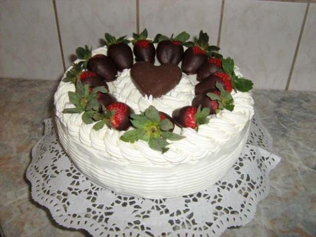 Tvarohovo-jogurtova torta - fotopostup., návod, Zákusky a koláče, Irma