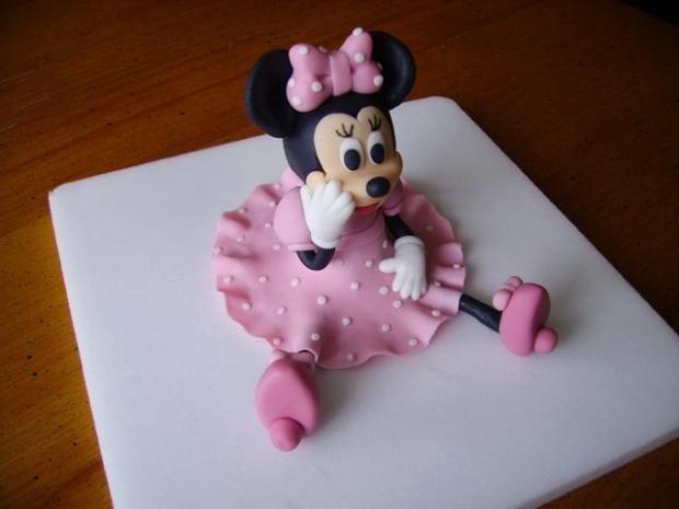Fotopostup Myška Minnie, návod, Figúrky, dadulkah