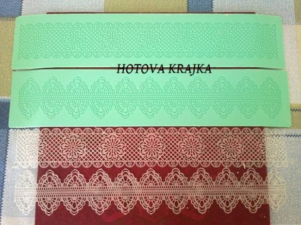Zelatinova krajka moj receptik :D, návod, Iné ozdoby, dekorácie, Ibrahim