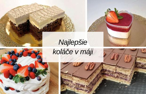 Najklikanejšie májové recepty: Zákusky, torty a koláče s jahodami, karamelom aj orechmi, Recepty - výbery, Tortyodmamy.sk