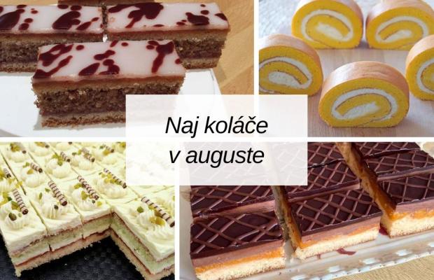 Najlepšie recepty na koláče v auguste: Pistáciové rezy, linecké koláče a slivkové dobroty, Recepty - výbery, Tortyodmamy.sk