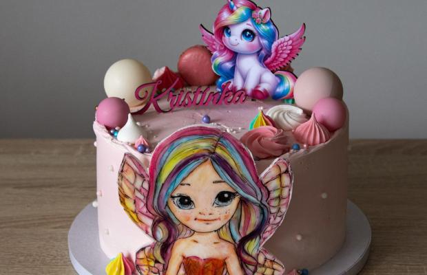 S maľovanými obrázkami , torta, Iva Gašpar