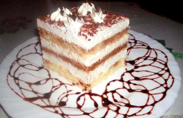 Falošné tiramisu, Recepty na zákusky, dandy