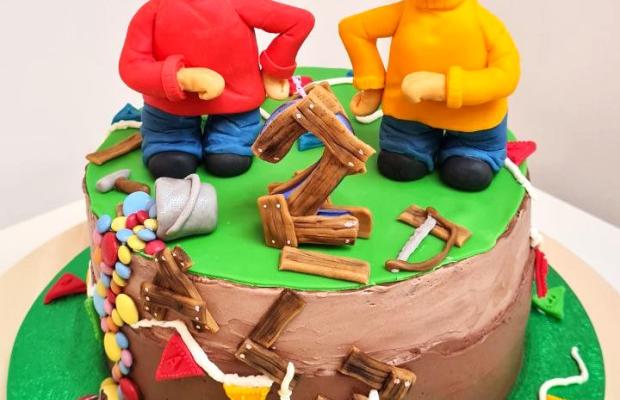 Medová torta Pat a Mat, Recepty na torty, Radosť_piecť_radosť_jesť