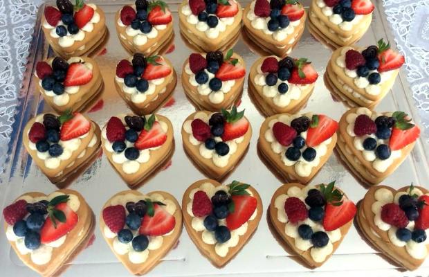 Linecké srdiečka s mascarpone náplňou, Recepty na zákusky, Martuška 123